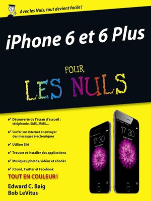 cover image of iPhone 6 et 6 Plus pour les Nuls